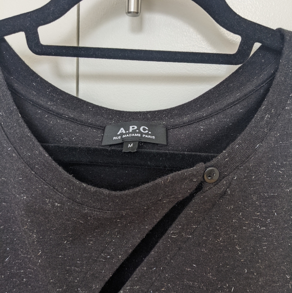 A.P.C blouse with keyhole cut - Picture 2 of 4